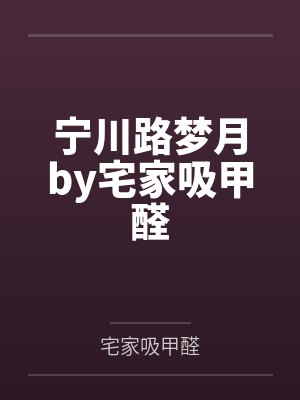 宁川路梦月by宅家吸甲醛