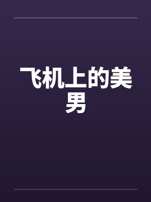 飞机上的美男