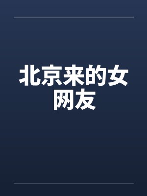 北京来的女网友